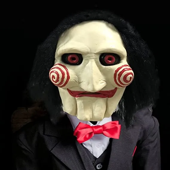 Halloween Máscara De Látex Para Sierra De Payaso Aterradora