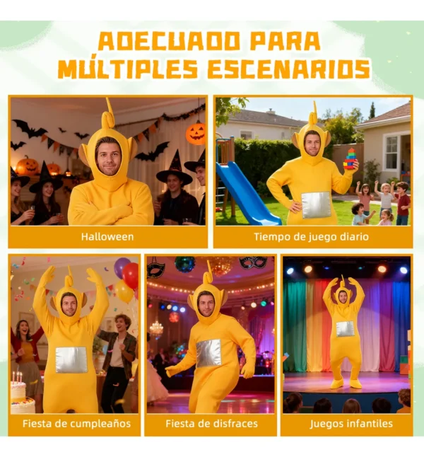 Disfraz De Cosplay Teletubbies De Halloween Para Adultos