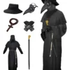6 En 1 Doctor Plague Adultos Disfraz Medieval Para Halloween