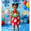 Vestido De Princesa Lilo Hawaiana Para Halloween, Traje Con Accesorios