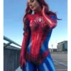 Mono Ajustado Para Cosplay De Spiderman Disfraz Spider Man Adulto Araña Traje Hero Woman Cosplay