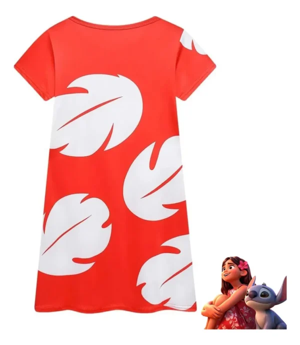 Vestido De Princesa Lilo Hawaiana Para Halloween, Traje Con Accesorios