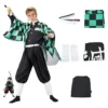 Disfraz De Kimono De Anime Demon Slayer Kamado Tanjirou Traje Para Adultos De Halloween Disfraz Cosplay