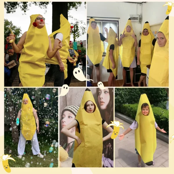 Disfraz Platano Disfraces Halloween Adult Cosplay De Banana
