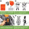 Disfraz Inflable De Vaca Lechera Para Adulto De Halloween