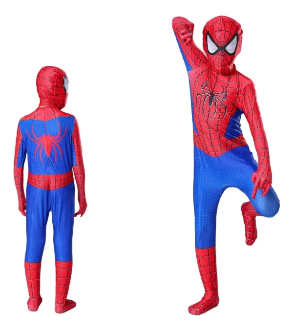 Disfraz De Spiderman Traje Niños Cosplay Anime Araña Ropa Disfrace De Halloween