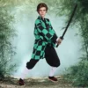 Disfraz De Kimono De Anime Demon Slayer Kamado Tanjirou Traje Para Adultos De Halloween Disfraz Cosplay